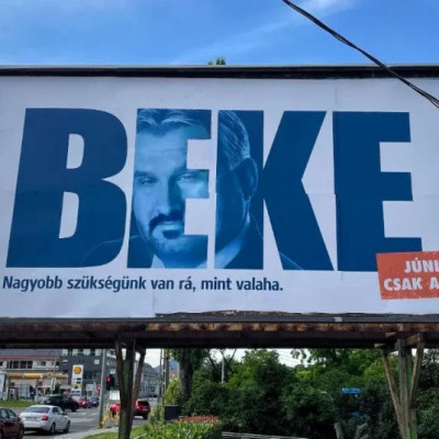 Rugós Brekeke kampányplakátja