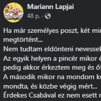 Bariaddnak beszólt egy pincér mert dagadt, ezért fosbukon hisztizik 2024-08-27
