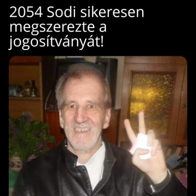 Sodi jogosítványa :D