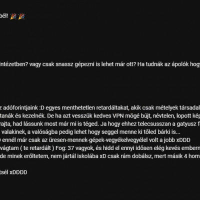 A dagadt kopasz fogatlan nyolcáltalános tudatlan lúzer kommentekben lóópol