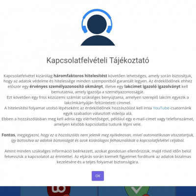 HSP Ernőke kapcsolatfelvétel közüzemi számlával
