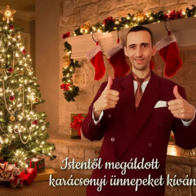 Nyomi Sanyika karácsonyi jókívánsága nektek