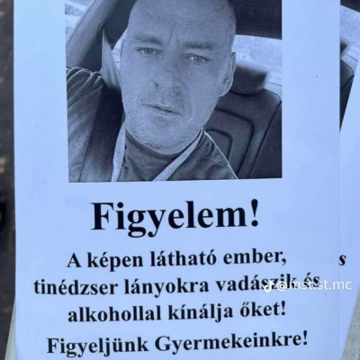 Sztívmestert kiplakátoltàk
