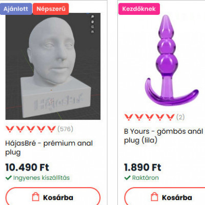 Hájasbré - prémium anal plug