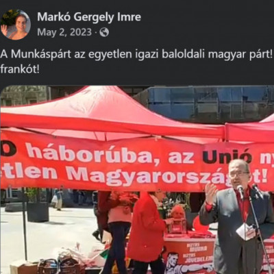 Elmebeteg Markó Gergely kommunizmust éltető politizálása (plusz egy találó komment)