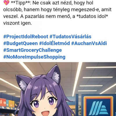 Yaboku újabb árulása, avagy Auchan helyett Aldi??
