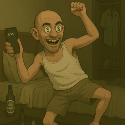 Sztív a Tájföldi koldus élete összefoglalva Karikatúrában