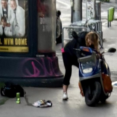 Tibi rotyogós spotting a Ferenc körútob 2025-06-29