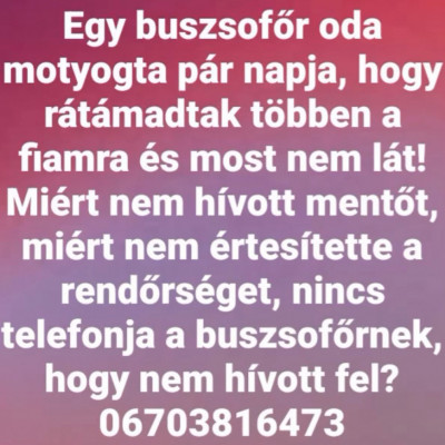 Skizofrén elmebeteg Selyem Jazó saját telefonszámát mutogatja