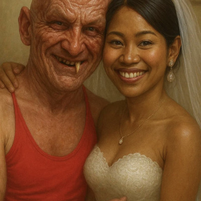 Freddy Krueger fejű SztívMester a thai szolgájàval