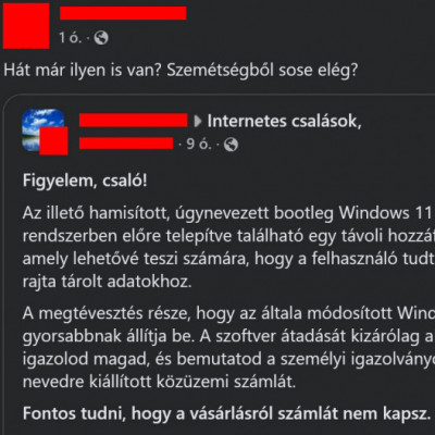 Egyre terjed Hájasbré jó hírneve - 'Internetes csalások' poszt Hájasról