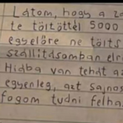 Rèszletek SoDI egy börtönlevelèből