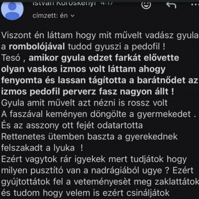 Egy kellemesen aberràlt email-ezès Köröskényi Istvánnal