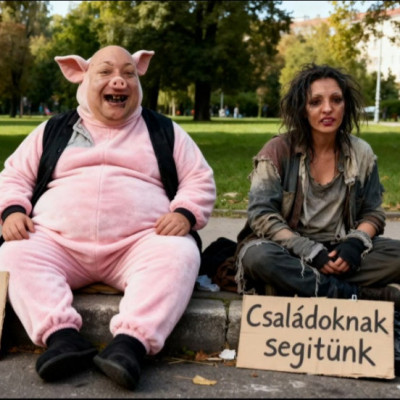 Szajkò Timike ès Subikoca a Csalò TikTok koldusok (AI)