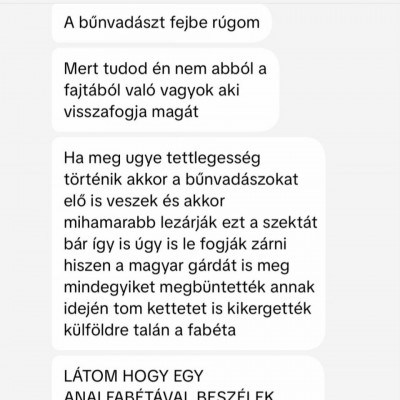 MC Szűz Zòna brutàlis hangvételű privàt üzenetei