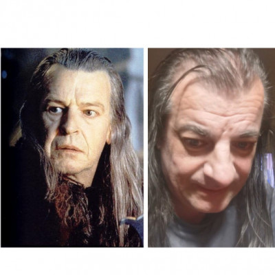Ikertornyok-bal oldalon: Denethor(Gyűrűk Ura) jobb oldalon: Kellemetlen Sab