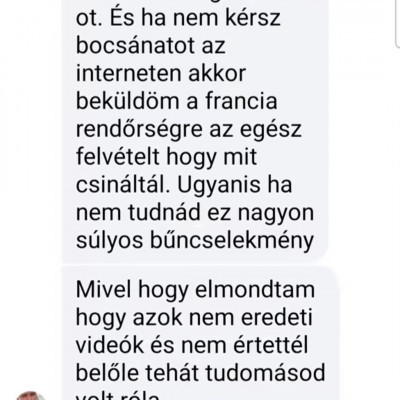 Norbert Stu Leak-eli a Sztív pedòpatkánnyal vàltott üzeneteit