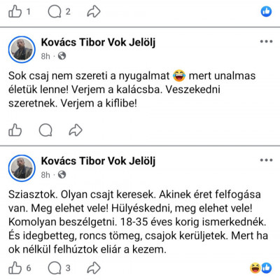 Ha Macsò Tibit felhúzzàk, eljàr a keze