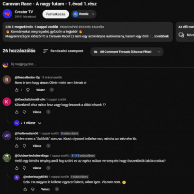 Szopólex nagyon megkérdezte a műsor tárgyót kommentben, hogy ezzel mi a cél?