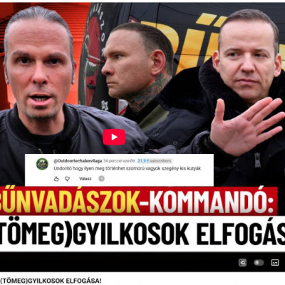 A putris lósperma kedvelő KoldusAlex kommentje az új Bűnvadászok videóhoz