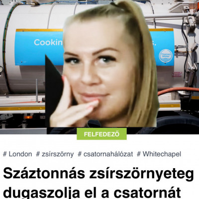 Mayer Laura a londoni zsírszörnyeteg - Sodi fórum meme