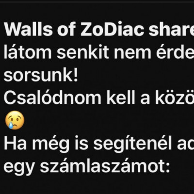 Zodiák a pofátlan koldus aki a nézők lelkiismeretében reménykedve követeli az adományt