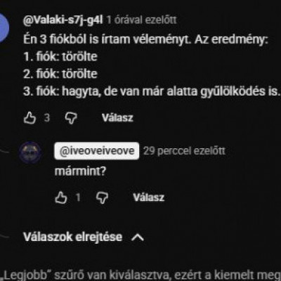 A vegetáskifli forog a sírjában. Ernyőke megint a saját profiljával válaszolgat magának.