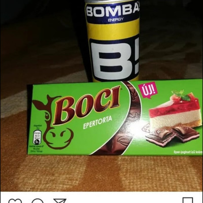 Retro VKÁ flex: boci csoki és bomba energia ital