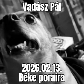 Nyugodj Békében Vadász Pál