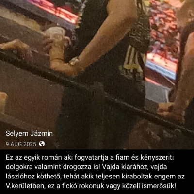 Selyem Jázmin fiànak az egyik fogvatartòja