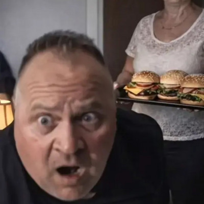 Kisfiam, kész a reggeli! (AI)