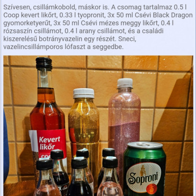 A Trollok csillámporos csomagja Púpszászra