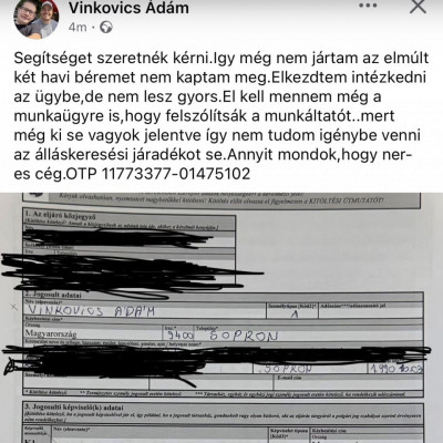 Vká legújabb koldulása