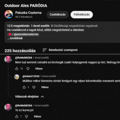 Szopólex nagy nézője anno még jót röhögött a nyomorán.