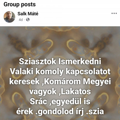 Trutymò egy Lakatos sràc aki ismerkedne