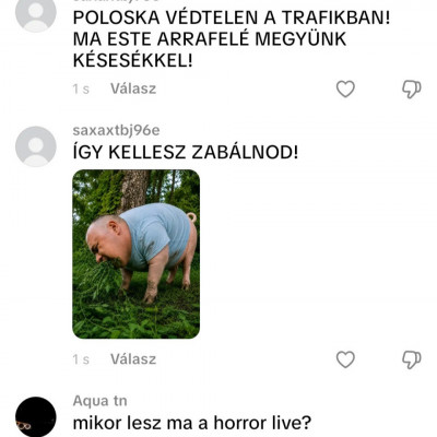 Nyomásgyakorlás TikFoson