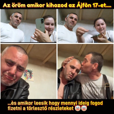 Az a frànya Ájfòn mi Delekig?