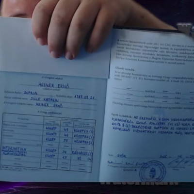 Dagi Ernő 40 évesen a kettes érettségijével flexel