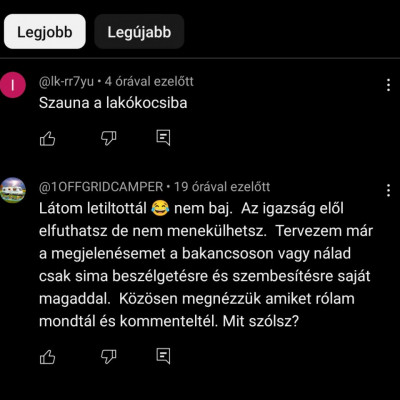 Kódis vs offgrid szembesítés várható