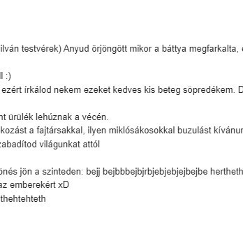 Hájasbré brutális gyűlölködés e-mailben