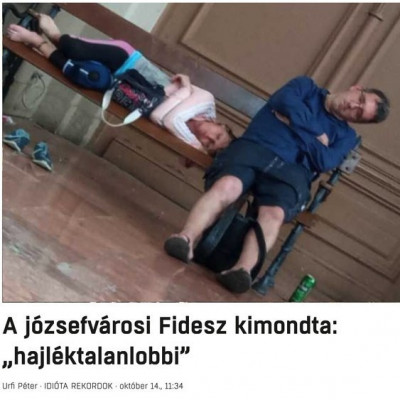 Sodi és Merci csövezés - Hajléktalanlobbi