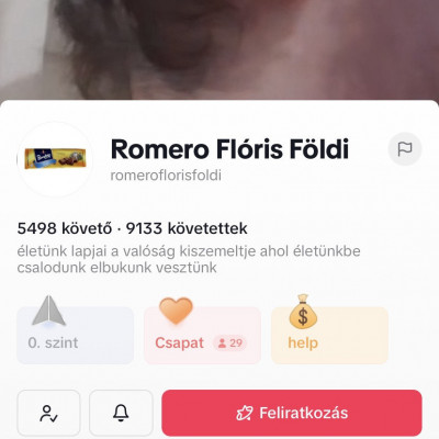 Magdali Tibor Új TikTok Fiókja. Na mehet a mirror legkomolyabb füzíteák.