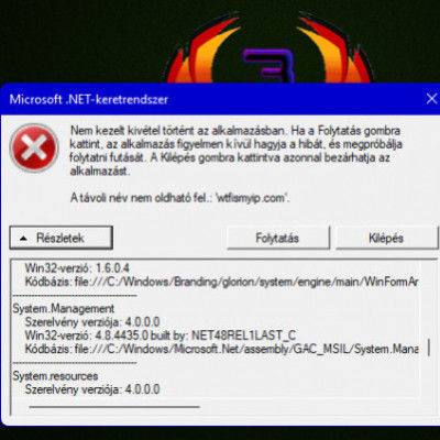 HSP Red Phoenix, internet kapcsolat nélkül