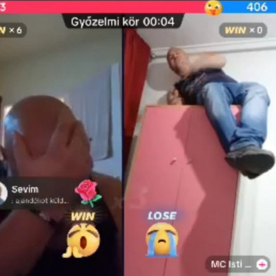 Hülyegyerek Pista liveban bohóckodik
