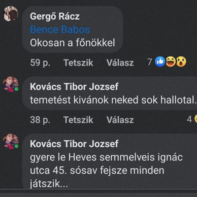 Macsicska Tibi megint nem bír a faszával facebookon