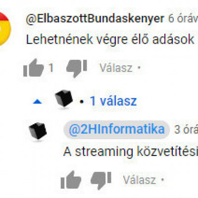 Ernőnél lehet hogy megint lesznek élő adások?
