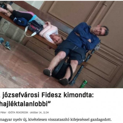 Sodi és Merci csövezés - Hajléktalanlobbi