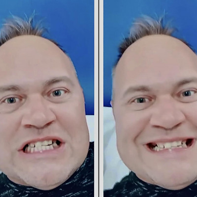 MC degenerált ananász Pityu vicsorgós pofákat vág
