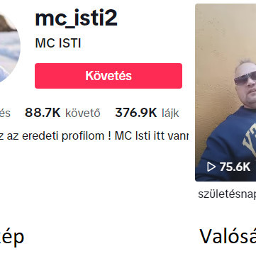 MC Isti - Profilkép vs valóság
