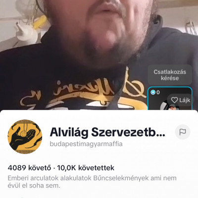 Melegmaci új TikTok fiókja
